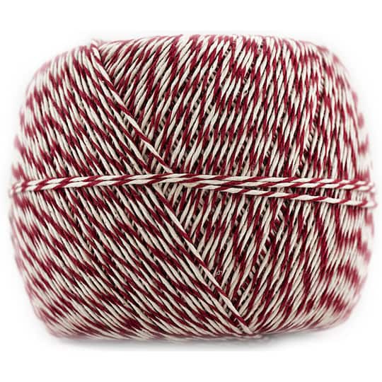 JAM Paper Red &#x26; White Baker&#x27;s Twine